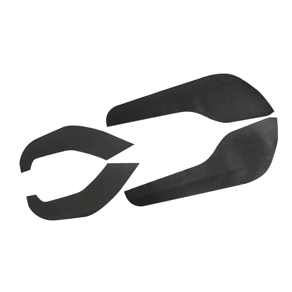 For Ford Ecosport 2013 - 2020 AccessoriesDoor Panel Sticker Door Sticker PVC Carbon Fiber Decal Interior Protector Stickers