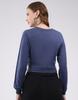 MONTE CARLO Women's V Neck Full Sleeve Blouse