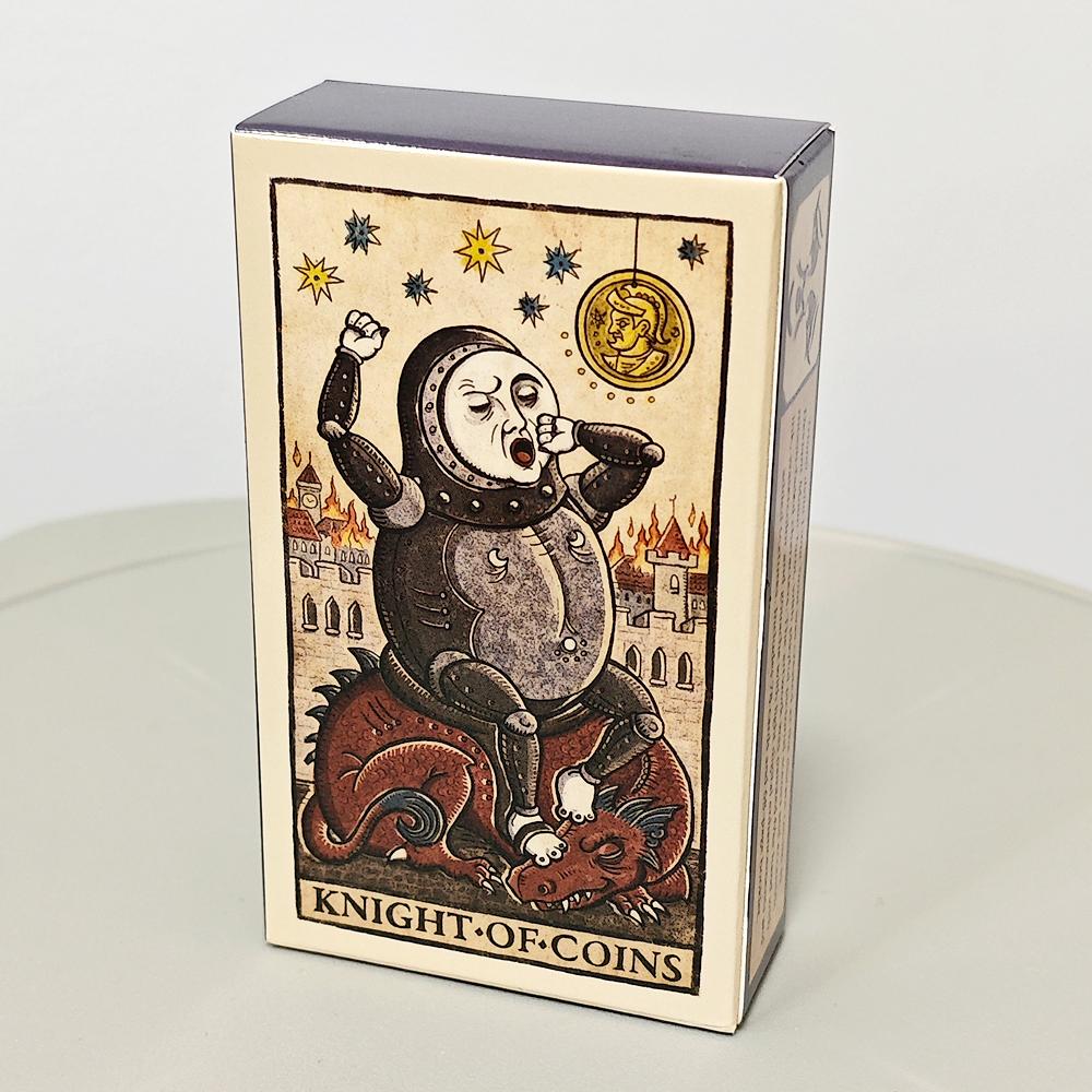 Trionfi Della Luna Tarot 10.3*6cm - Fully Illustrated 78-card Tarot Deck Inspired By Marseilles Style Tarot