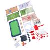 6 in 1 Multi Game Table Basketball Football Table Tennis Billiards Ice Hockey Combo Game Set with Ac