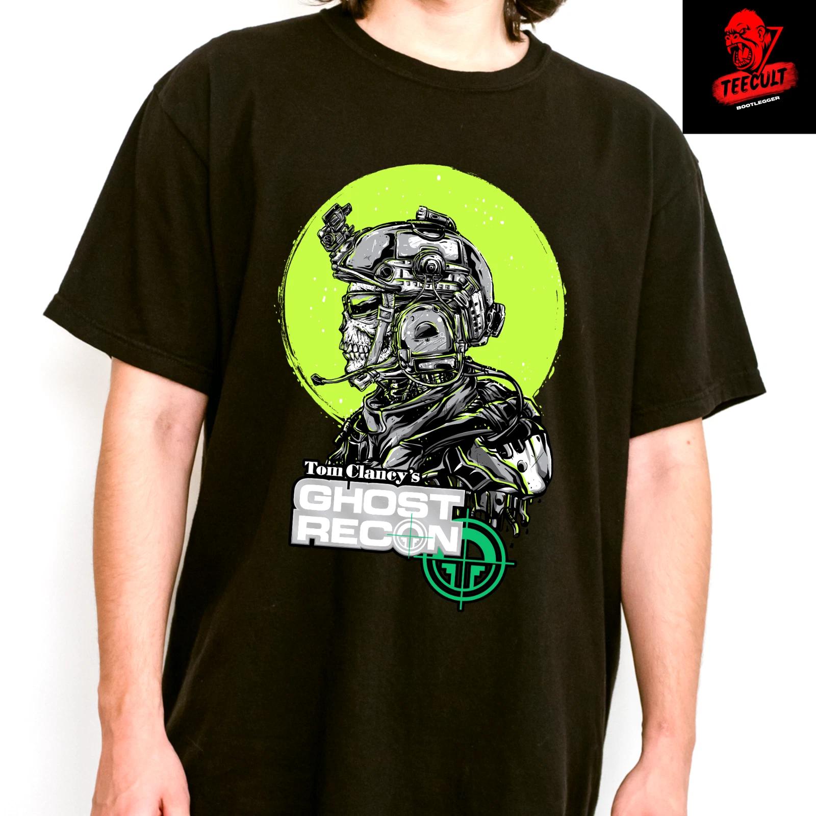 Men s and Women s T-shirts Tom Clancy s | Ghost Recon Video Gamer | Unisex Heavy Cotton XXXL