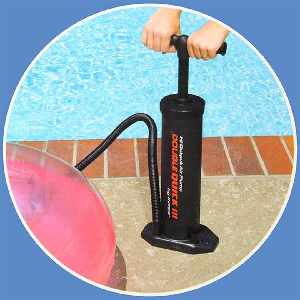 Intex Double Quick Air Pump/Air Mat Large Tube Hand Pump