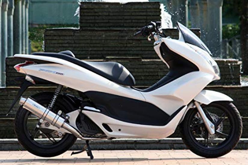 Realize Muffler 22Racing SUS PCX125 Late 4-stroke (stainless Steel) [HONDA (esp) (JF28 Model)] 327-009-00