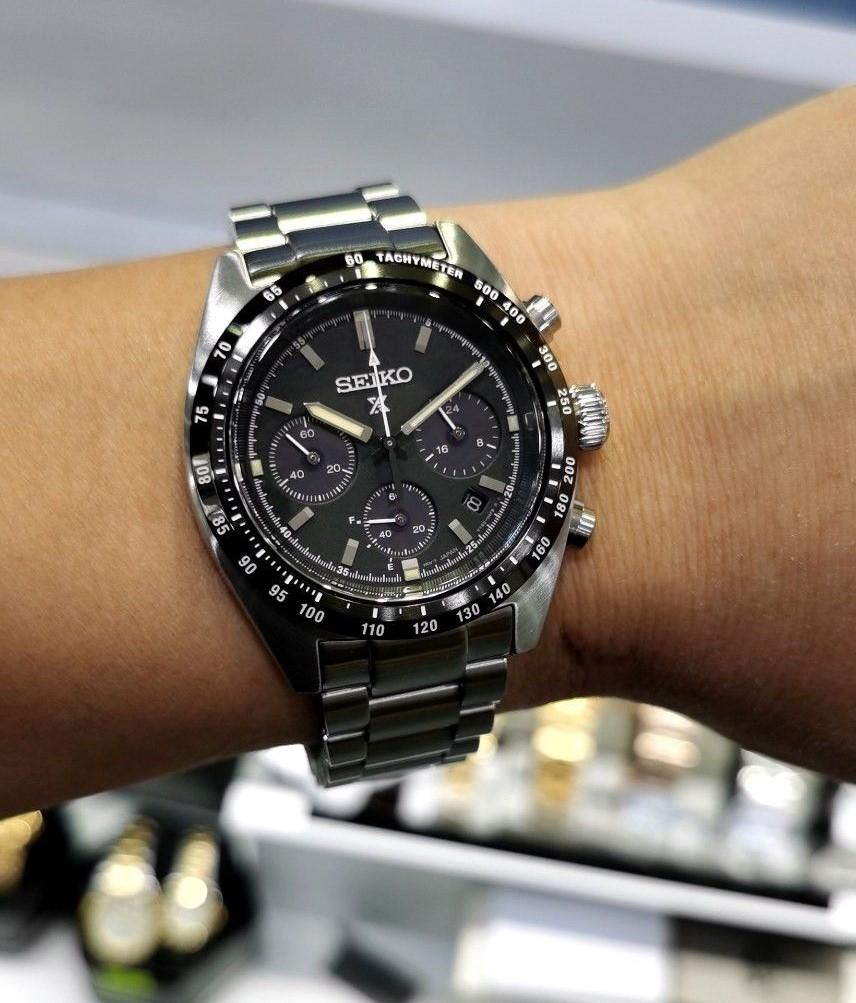Seiko Prospex Speedtimer Chronograph Solar Men’s Watch SSC819P1