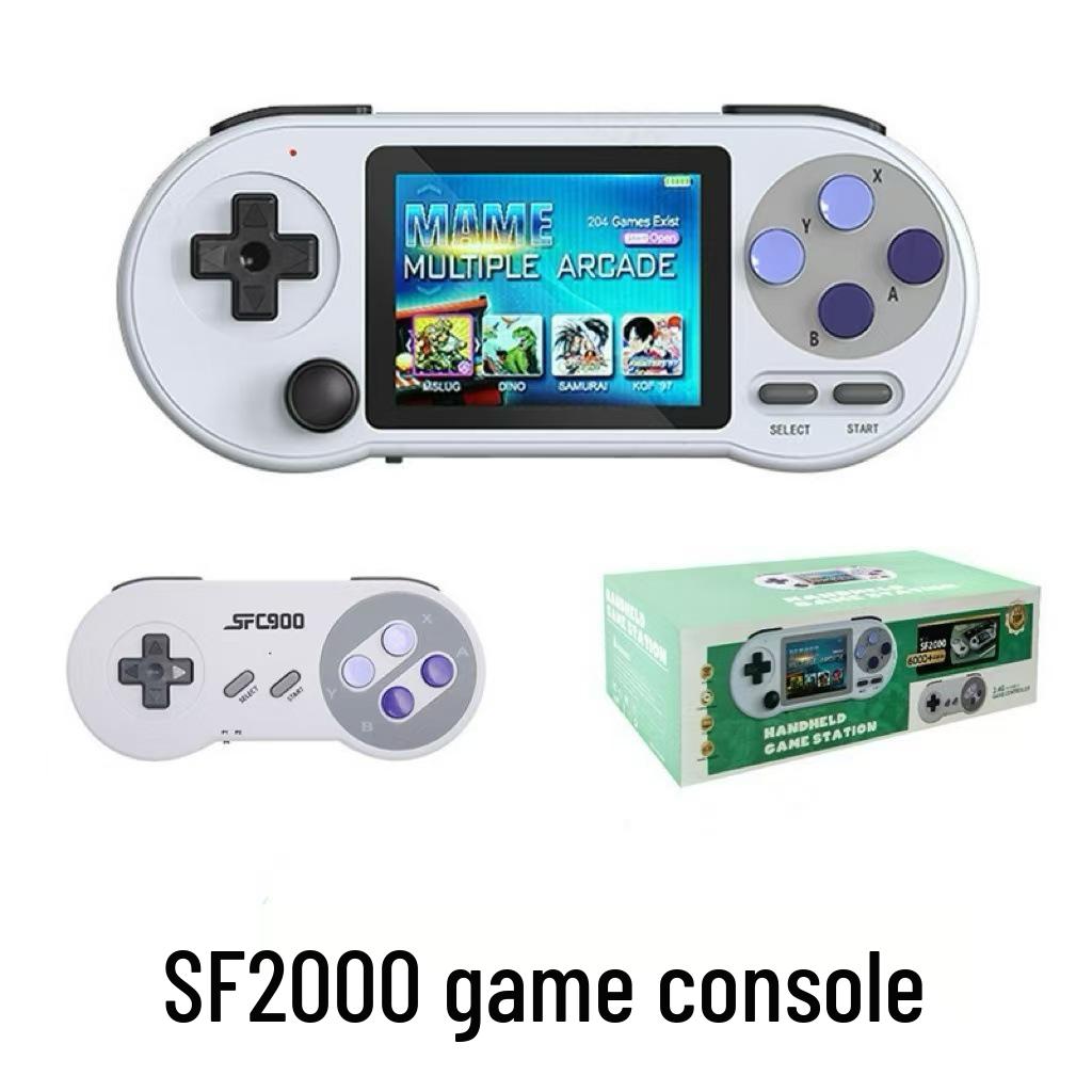 

SF2000 Portable Retro Arcade Handheld Game Console White
