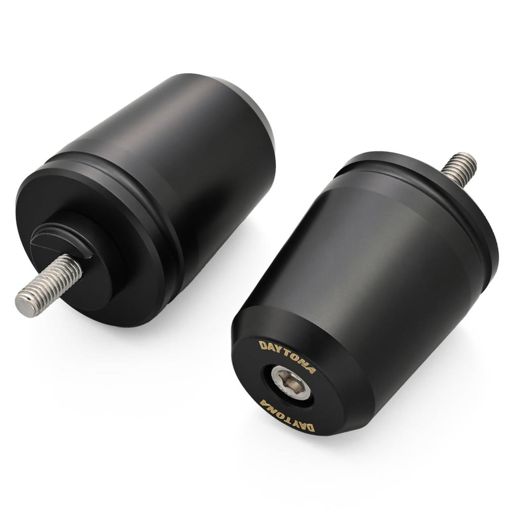 Daytona Ultra Heavyweight Bar Ends for Yamaha M6 49823 Motorcycles, Black,