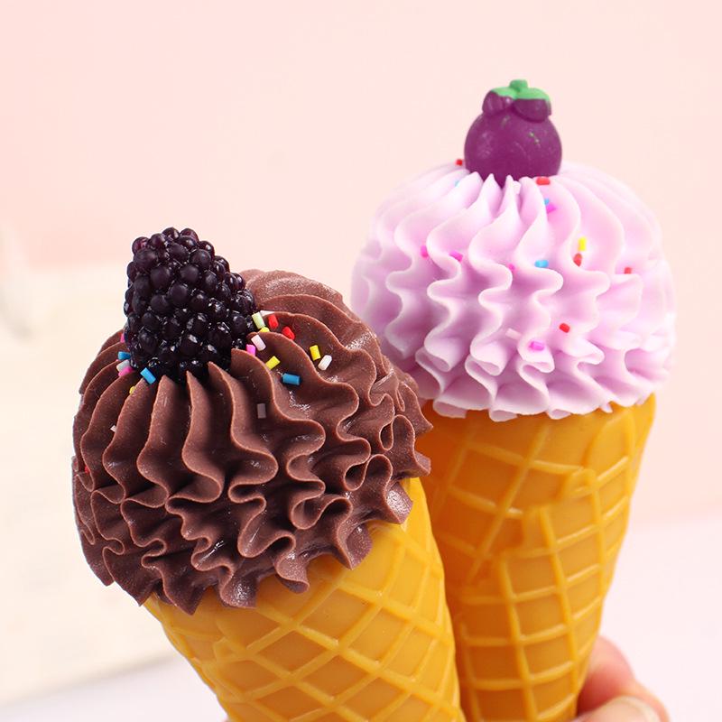 Waffelhörnchen-Modell - Dekorationsobjekt für gefälschtes Eisgeschäft, DIY-Handspielzeug.
