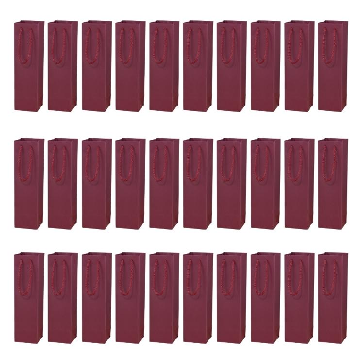 Pack of 30 Premium Single Bottle Wine Packaging Bags with Sturdy Construction for Reliable Use in All Social Event