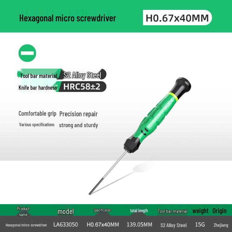 Rotating Color Ring Precision Mini Screwdriver for Mobile, Clock, Watch, Tablet Repair