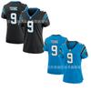 Carolina Panthers NFL Женская Футбольная Джерси Брайс Янг 9 Хлопок Спортивная Одежда для Фанатов Игровой День Повседневная Одежда