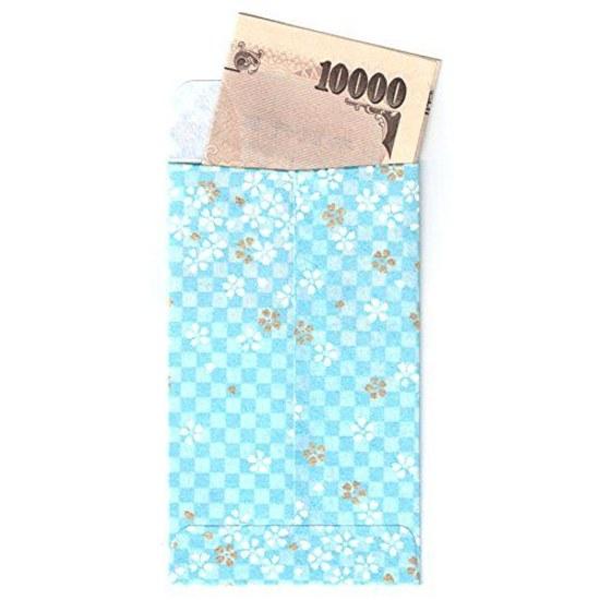 Washi Kawa Sumi Special Selection Yuzen Pochibukuro Cherry Blossom Pattern Various 5 Set