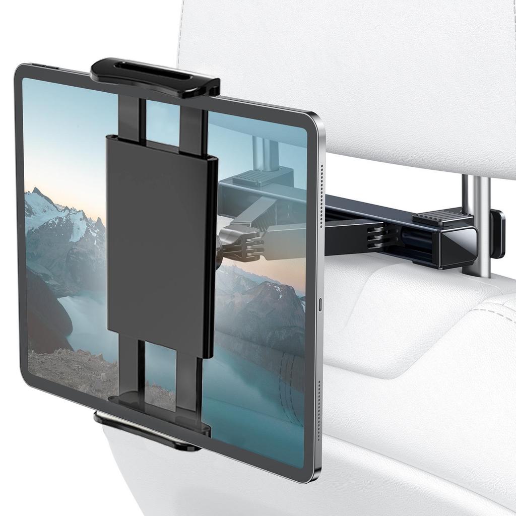2023 Car Mount: Rear Seat Headrest Holder for Phones & Tablets