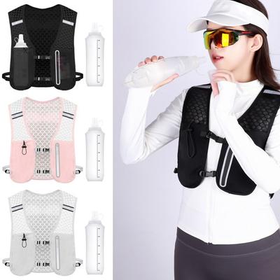 Waterproof Running Hydration Vest Bag 2L Water Chest Pack Cycling Vest Backpack  Climbing