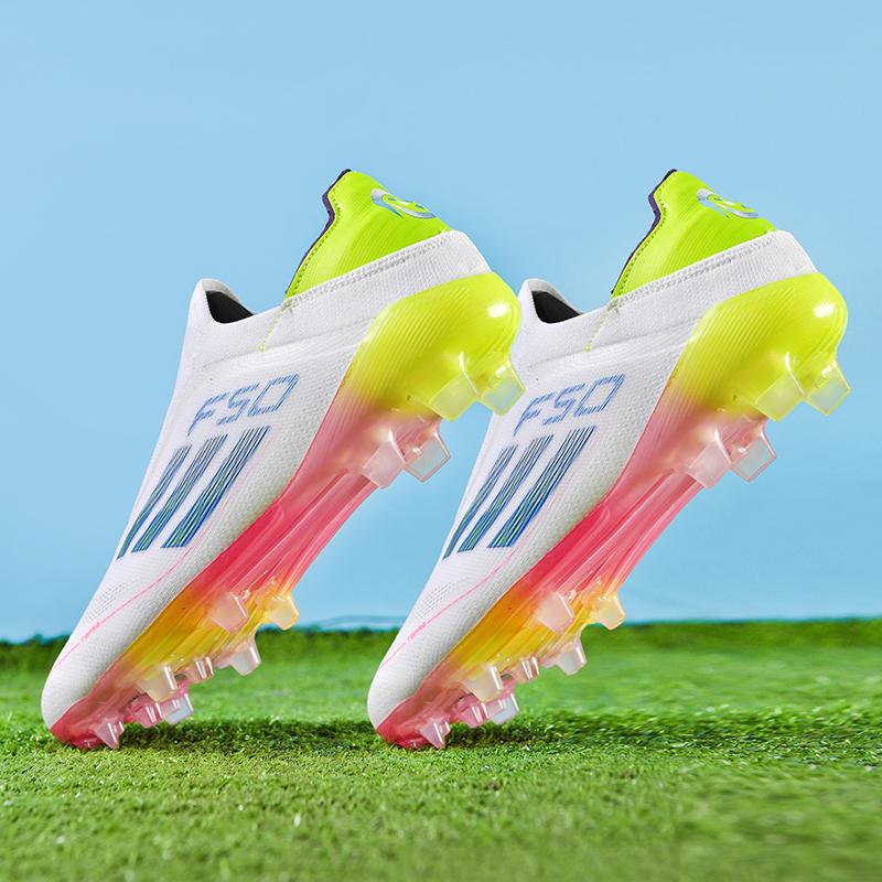 

2025 Fashion Mens Football Field Boots Ultralight Turf Indoor Society Training Soccer Shoes Cleats for Kids Sneakers TF/FG Footb 45