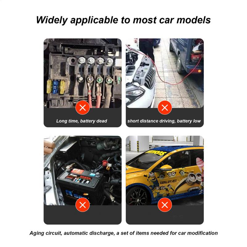 Car Battery Isolator Battery Isolator Main Button Anti-Leakage Knob Design Copper Heavy Duty Battery Disconnect For Cut Out Off