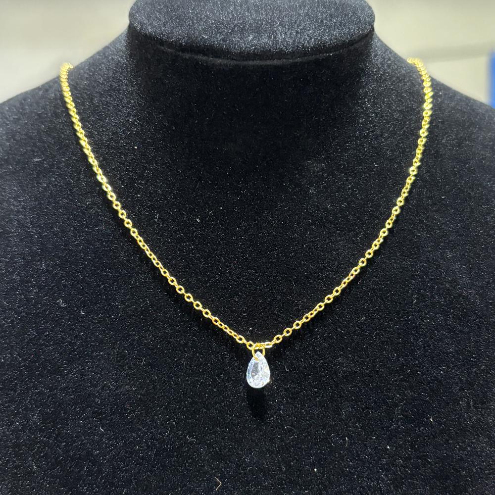 Bling Zircon Tassel Pendant Necklace for Women Elegant Temperament Clavicle Chain Korean jewelry