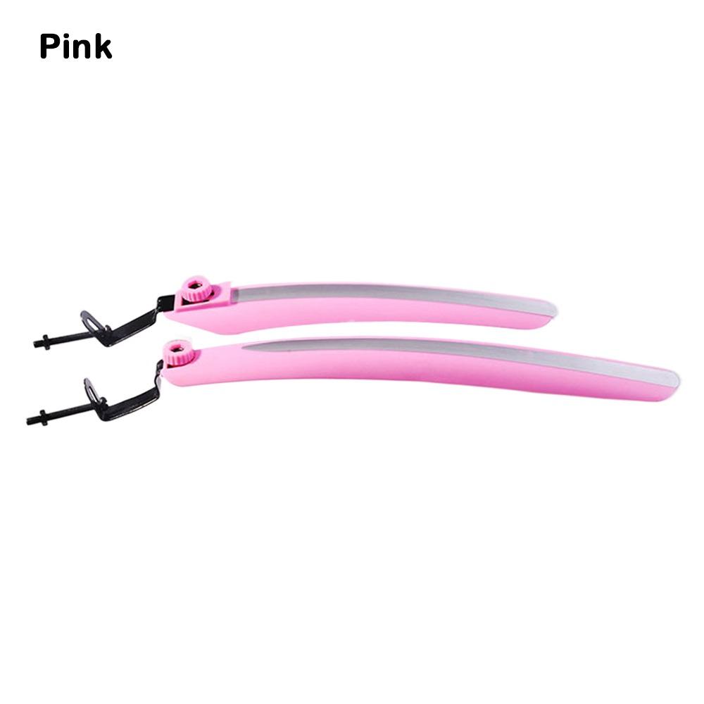 

Пластиковий бризковик для гірського велосипеда Багатоколірні передні та задні крила Дорожній гоночний бризковик Велосипедні запчастини рожевий