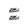 For Ford F MK4Car Audio Decorate 3D Aluminum Badge Emblem Stickers For Ford Focus Mk3 Fiesta Ranger Fusion Mondeo Mustang Fusion Kuga Ecosport