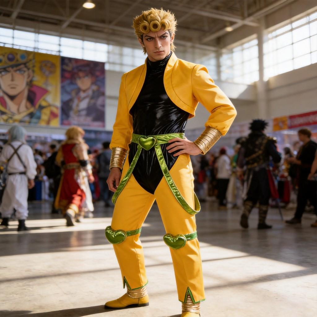 Jojos Bizarre Adventure Cosplay Outfit With Custom Fit For Events And Halloween