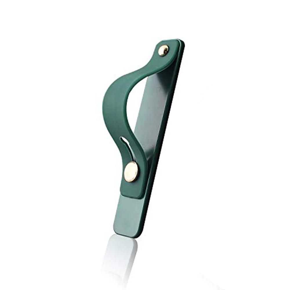 Wrist Band Hand Band Finger Grip Mobile Phone Holder Stand Push Pull Universal Plain Color Phone Socket Holder for iPhone Xiaomi 5