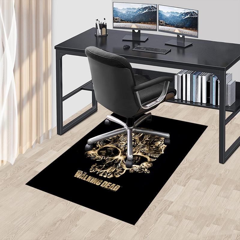 1pc walking dead skull Carpet, Office Rug Outdoor Mat Home Decor Area Carpet Festival
