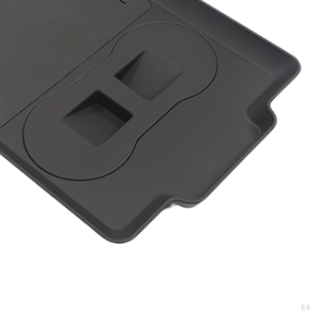 Center Console Tray, Food Eating Table Travel Easy Installation Car Tray Desk for , Model