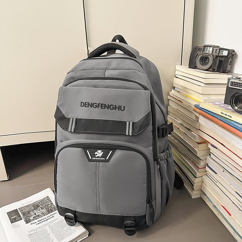 New Mori Large-capacity Student Schoolbag, Male and Female Couples Schoolbag, Junior High School Student Travel Backpack