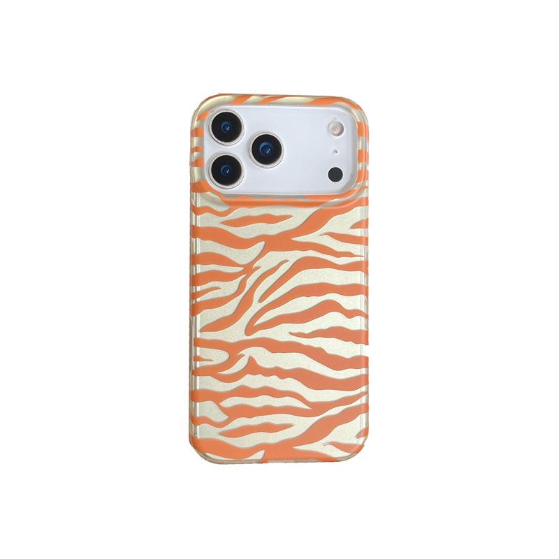 Compatible with iPhone 16/16 Pro Max Case: IMD Dual-Layer Zebra Pattern for iPhone 13/14/15 Protection