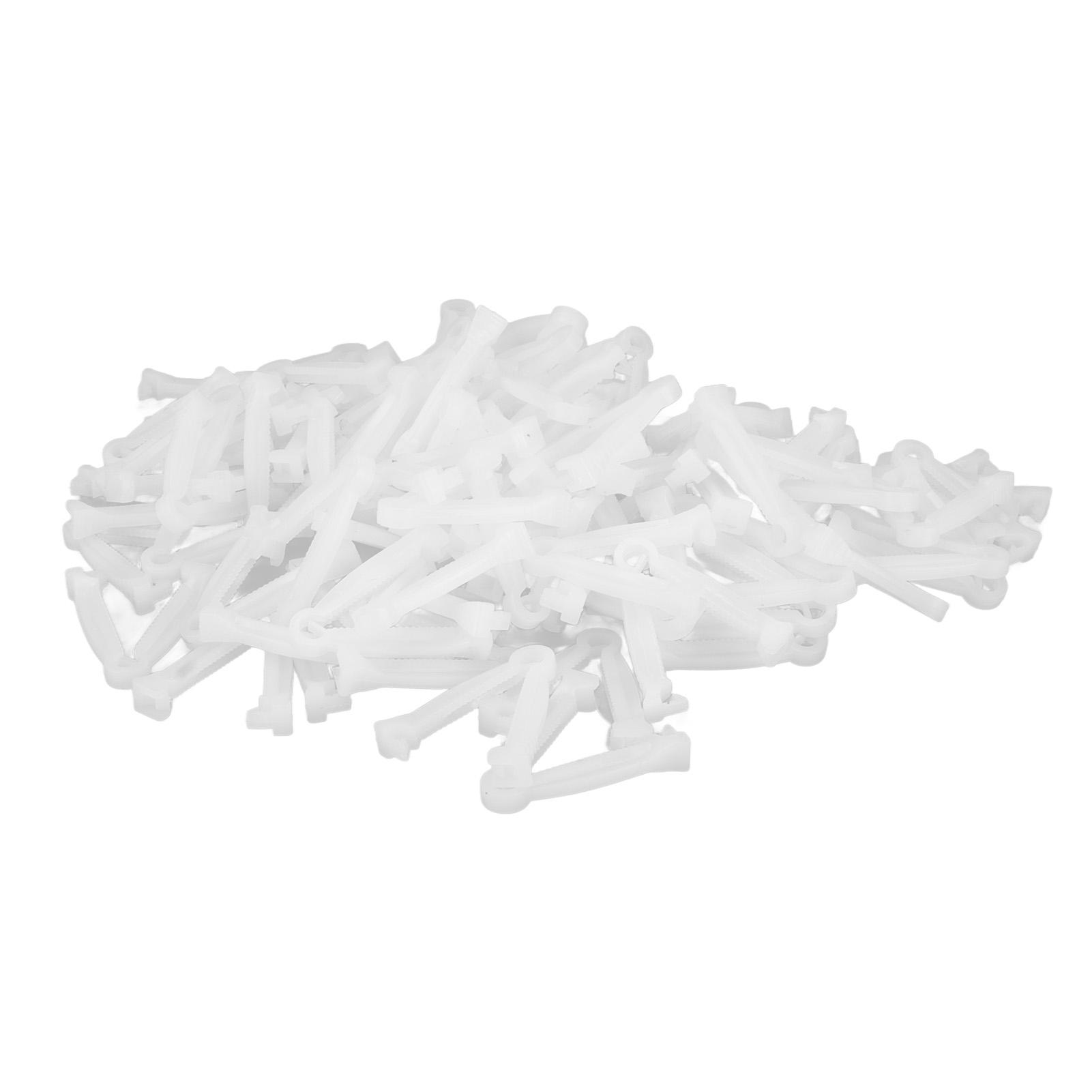 Pince ombilicale jetable Pince pour cordon ombilical pour animaux Chiot Chatons Vache Bétail Mouton white