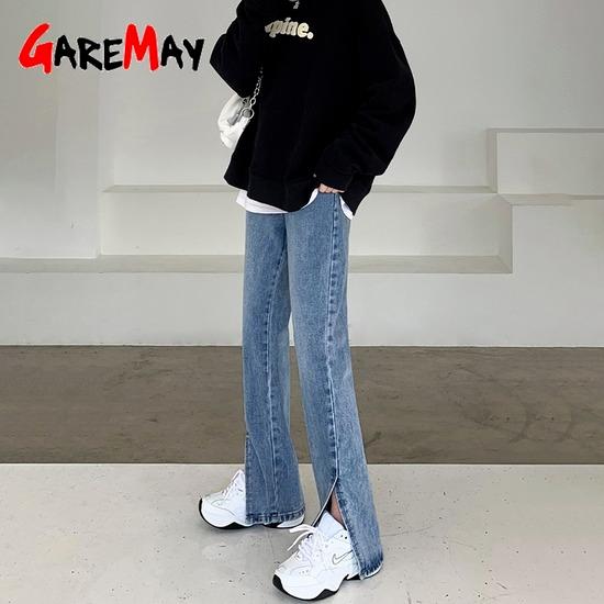 Buy Straight Leg White Jeans Women 