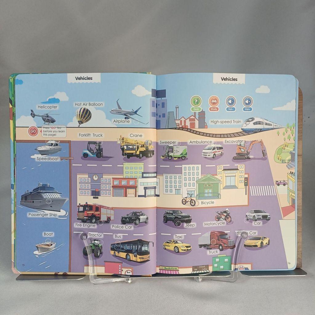 Baby English Learning Book With Sound For Infants Early Education Toy