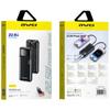 Powerbank Awei Pa-91 10000Mah 22,5W Pd   2Xusb-C + Kabel Czarny
