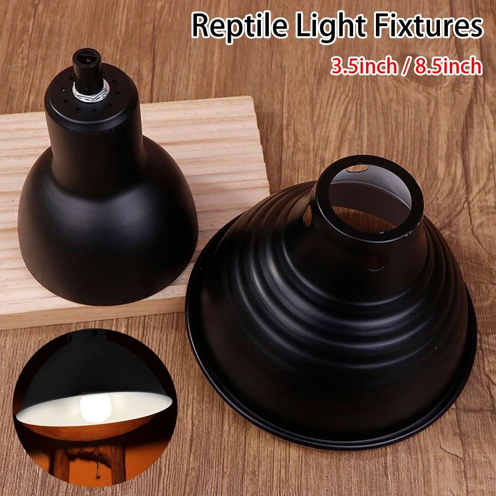 1Pcs Black Animals Heat Lamp Protector  For Snakes Turtles Reptile Box Habitat Lighting