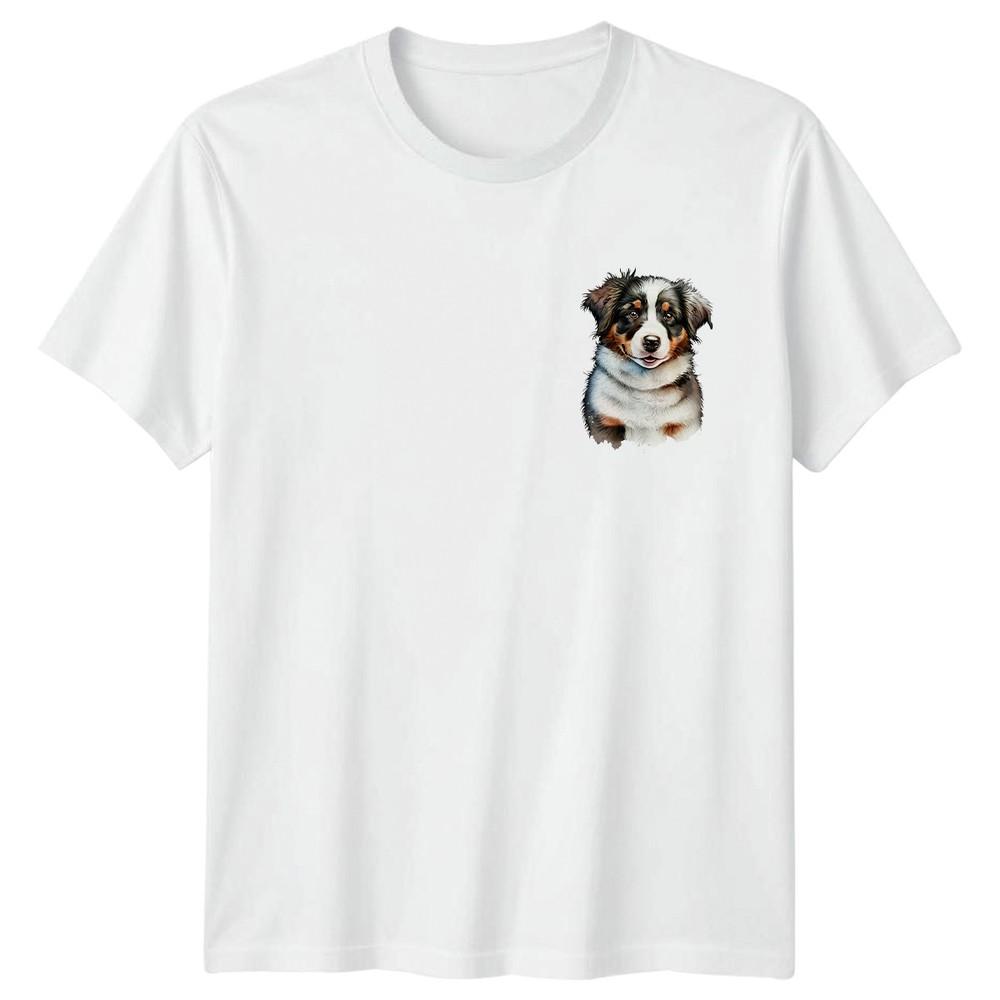 Bernese Mountain Dog Puppy Dogs Animals Unisexs TShirt Unisexs Tee Graphic Top S
