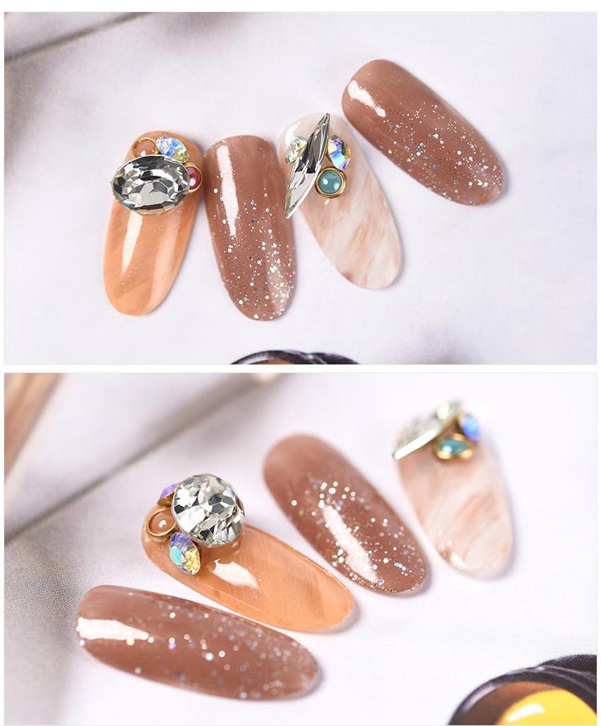 kads Nail Art Rhinestone  Nail Art Decorations Crystal Glitter Rhinestone Nails Accessories Nail Art