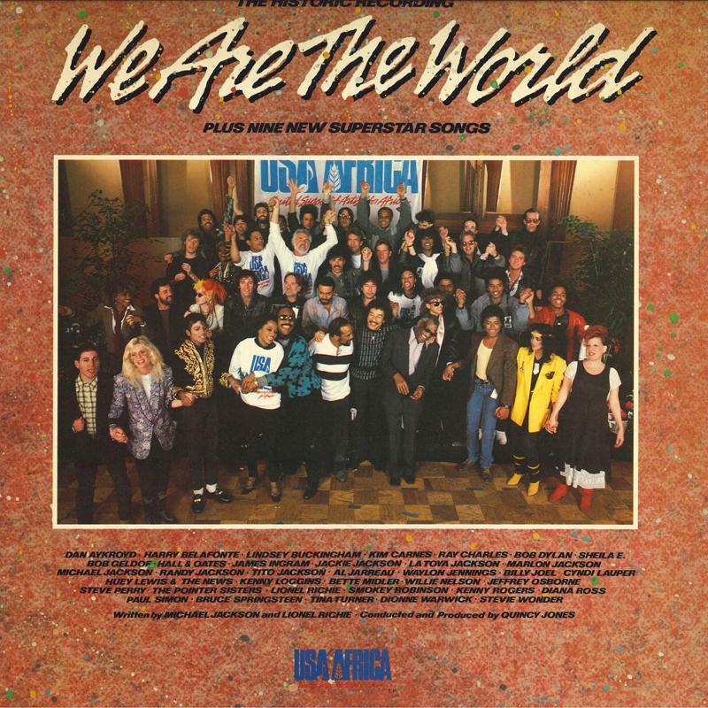 

LP Record USA FOR AFRICA - We Are The World USA40043 COLUMBIA 1985 US Rock Used