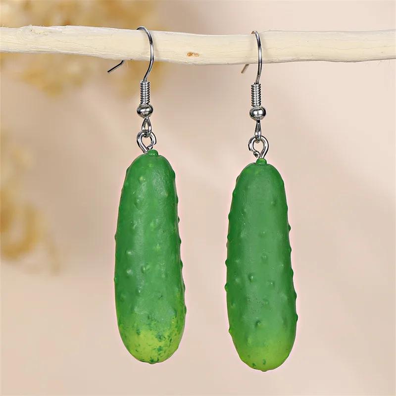 Women's Funny Vegetables Acrylic Drop Earrings Dangle Party Jewelry