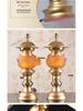 Lotus Buddha Lamp, Ever-burning Lamp, Seven-colored Offering Lamp, Glazed Lamp, Buddha Altar, Year of the Horse Buddha Lamp