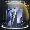 Case for Samsung Galaxy Z Fold 8 Ultra, Transparent Hard Shockproof Scratch-Resistant Protection