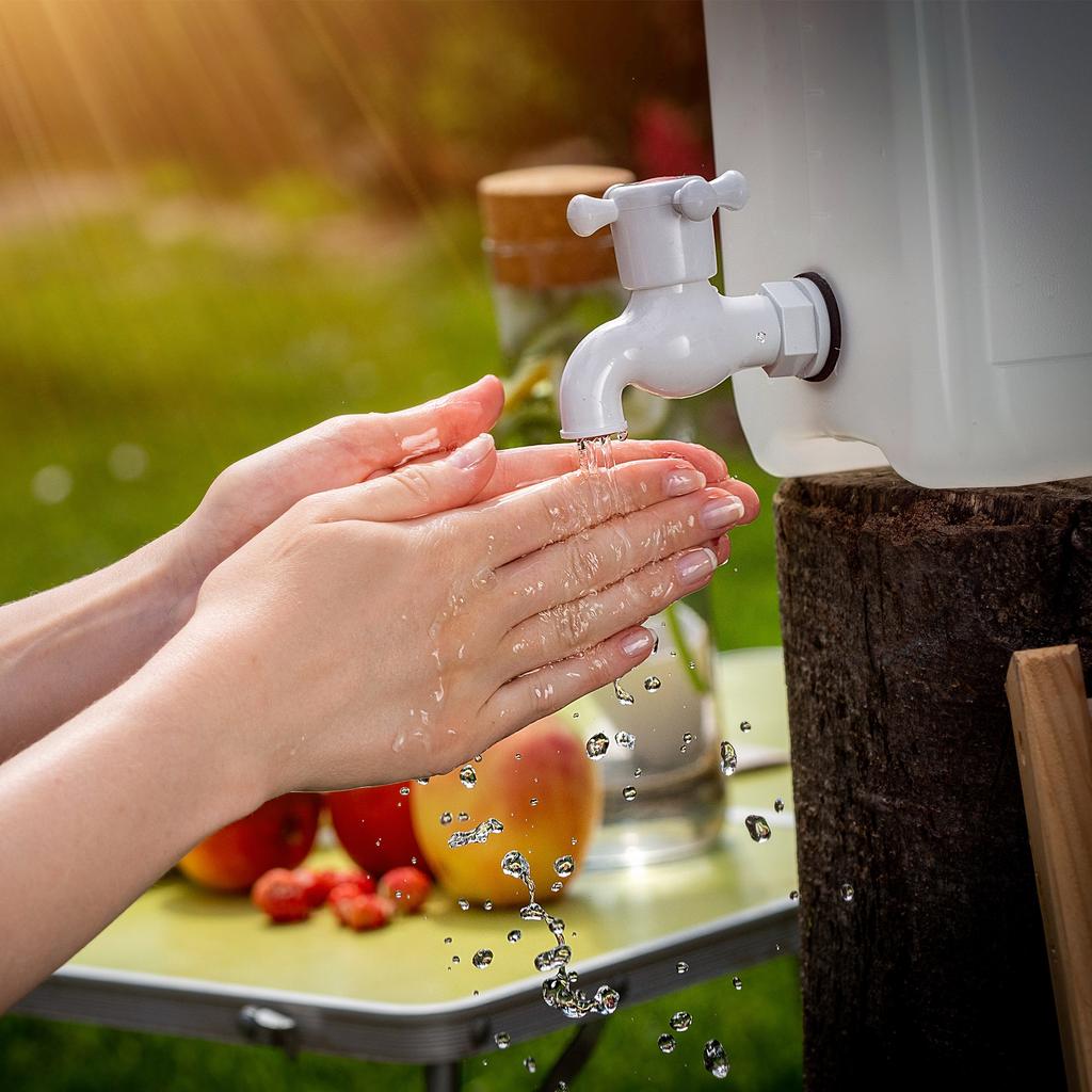 KADAX Water Canister Washbasin Container Canister Soap Dispenser Liquids 5L With Tap