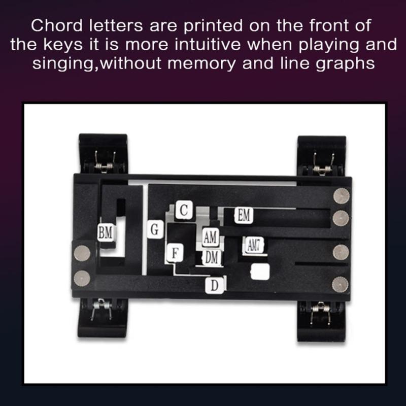 Guitar Learning with Chord Changing Tool Guitar Chord Learning Systems Quick Change Guitar Chords Guitar Training Device