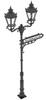 HD Models German Street Light Sign Resin Kit HDM35244 1/35 General-purpose (2 Lights/1 Type) (Scenery)