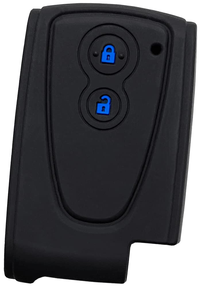 

[ИКТ] Силиконовый чехол для смарт-ключа автомобиля Daihatsu 2 кнопки Черный Синий/Copen Copen LA400K синий