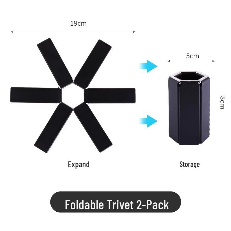 Folding Insulated Anti-Scald Dining Table Placemat & Pot Pad