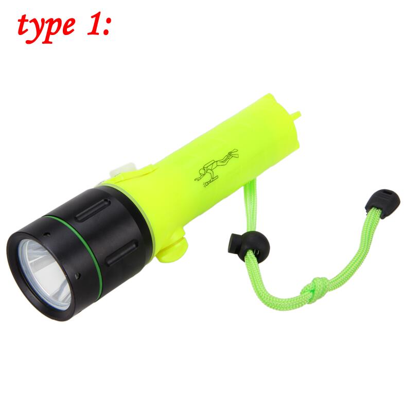 VASTFIRE 5000lm led Build-in 6000mAh 26650 Battery Diving Flashlight Scuba Dive Torch Waterproof underwater Lantern