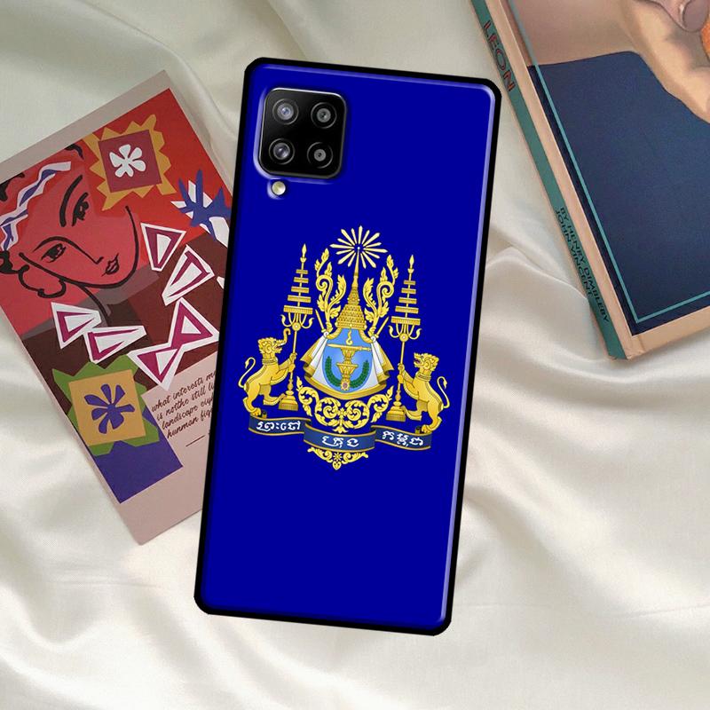 Cambodia Flag Case For Samsung Galaxy A52 A32 A12 A33 A06 A16 A26 A36 A56 A15 A53 A13 A34 A54 A14 A35 A55