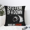 Warm Living Room Systems of A Down Wake Up Tour  Decorations Pillowcase Accessories  Pillow Covers Zippered Multiple Sizes