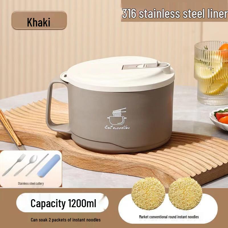 

Student Stainless Steel Instant Noodle Bowl
