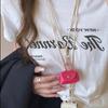 Leather Headphone Bag Gifts Women Necklace New Long Sweater Chain  Women