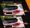 Ford Fiesta MK8 Rear Wing Spoiler for 2018+ Standard Version